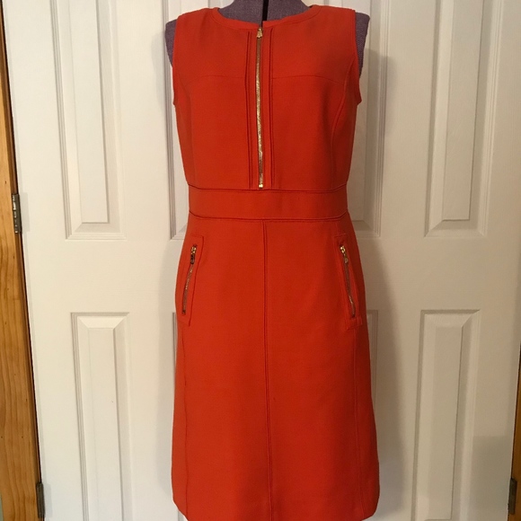 Tory Burch | Dresses | Tory Burch Orange Dress | Poshmark